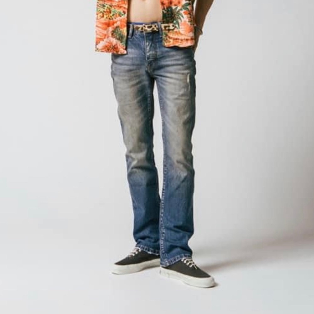 Six Week Residency western vintage hippie bootcut flare jeans